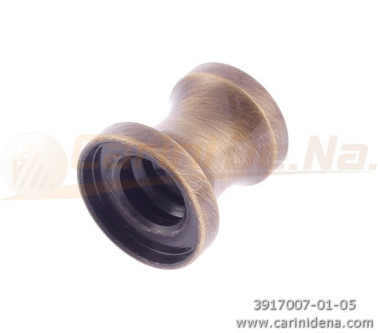 piedini ottone con sede gommino lisci  ottone invecchiato