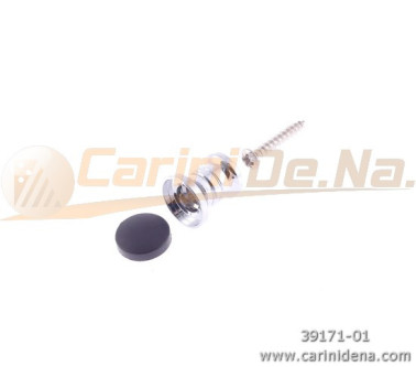 PIEDINI OTTONE BUTTON ACC.ATI CON GOMMINO RIGATI