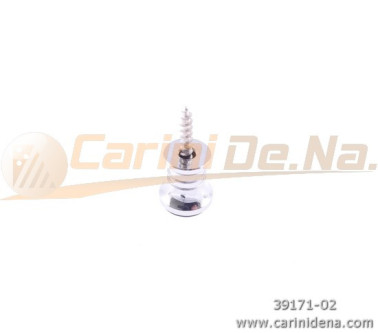 PIEDINI OTTONE BUTTON ACC.ATI CON GOMMINO RIGATI