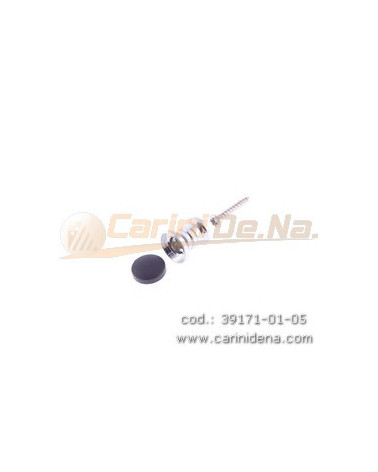 PIEDINI OTTONE BUTTON ACC.ATI CON GOMMINO RIGATI