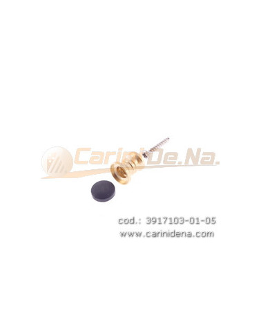 piedini ottone con sede gommino rigati kit torngommvite  grezzo