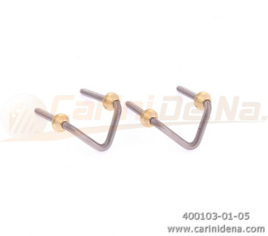 portatracolle filo a v ferro  grezze