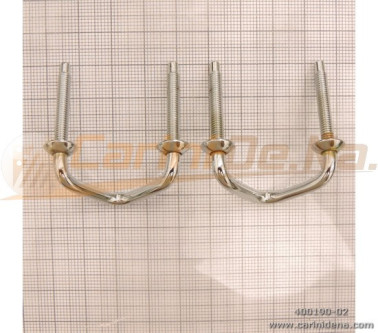 PORTATRACOLLE FILO A V OTTONE BOCC. AVV. - CANNA FUCILE LUCIDO