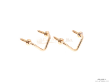 portatracolle filo a v ottone bocc avv  dorate