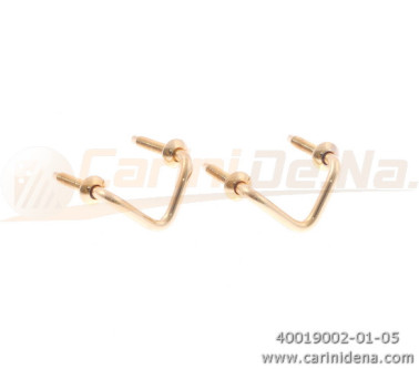 portatracolle filo a v ottone bocc avv  dorate