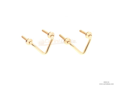 SHOULDER STRAPS BRACKET V - GOLD FINISHING