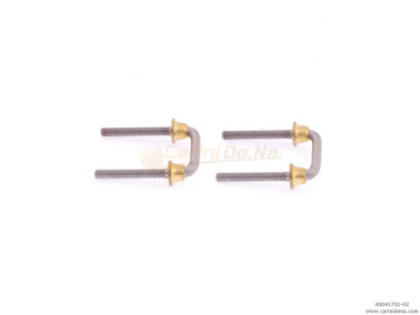 portatracolle filo a u ferro interno mm 17 interasse mm 26  canna fucile