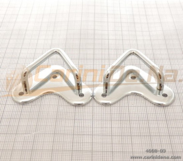 ACCORDION BRACKET MOD. HOHNER CHROME FINISH