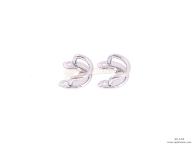 ACCORDION BRACKET MOD. FORLANI CHROME FINISH