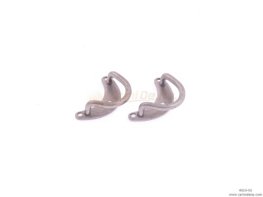 PORTATRACOLLE MEZZALUNA GRANDI ACCIAIO