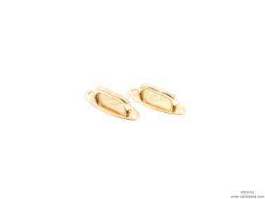 PORTATRACOLLE OVALI - DORATE