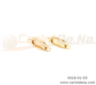 PORTATRACOLLE OVALI - DORATE