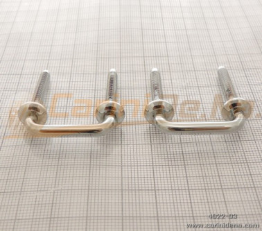 PORTATRACOLLE FILO A U FERRO BOCC. AVV. INTERNO mm 22 (INTERASSE mm 26) - CROMATE