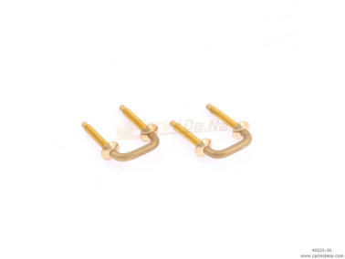 portatracolle filo a u ottone bocc avv interno mm 17 interasse mm 21  grezze