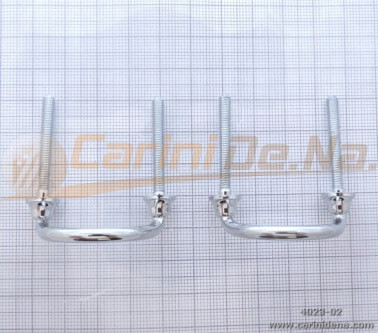 PORTATRACOLLE FILO ROTONDE CROMATE