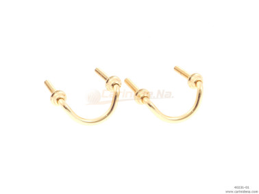 PORTATRACOLLE FILO ROTONDE DORATE