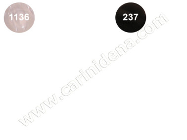 PISTONCINI ACR.   9,5 X 15 F.2.4 PERLA BIANCO - CAR024BD