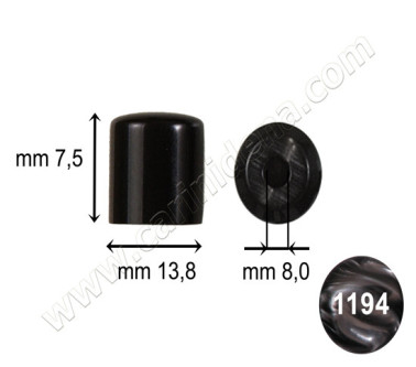 PISTONCINI ACRILICI 13,8 X  7,5 F8x4,5