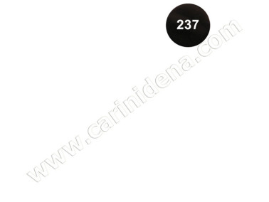 PISTONCINI ACR.  11,9 X 22 1 FORO:2,0X13 PASTELLO NERO 0237 - CAR054BB-20