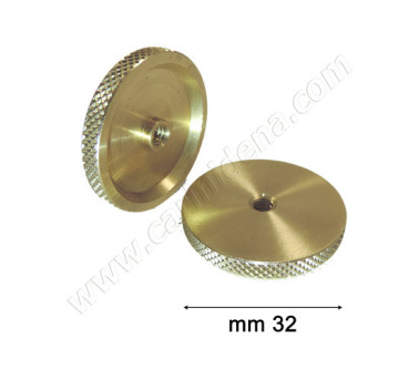 ROTELLE OTTONE GREZZO D.32 mm