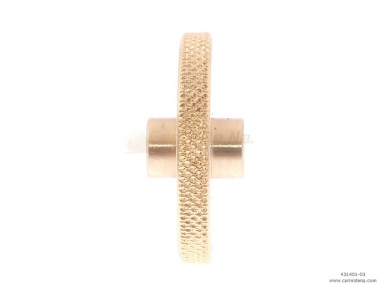 ROTELLE OTTONE DORATE D.32 mm BOCCOLA ALTA