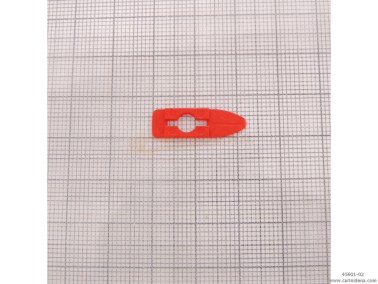 REGISTRI CANTO - SCARPETTE PLASTICA STRETTE ROSSE