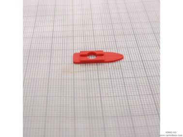 REGISTRI CANTO - SCARPETTE PLASTICA STRETTE ROSSE