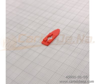 REGISTRI CANTO - SCARPETTE PLASTICA STRETTE ROSSE