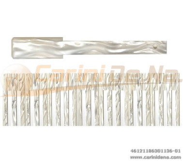 palet kel x tast 412417t  cm 46 set tdritta  mm 18 6x3 x diesis n3 fala  perla bianco 1136