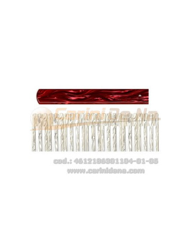 PALET KEL X TAST 41(24+17)T - cm 46 SET T.TONDA - mm 18,6x3 X DIESIS N.3 FA-LA - PERLA ROSSO SCURO 1104