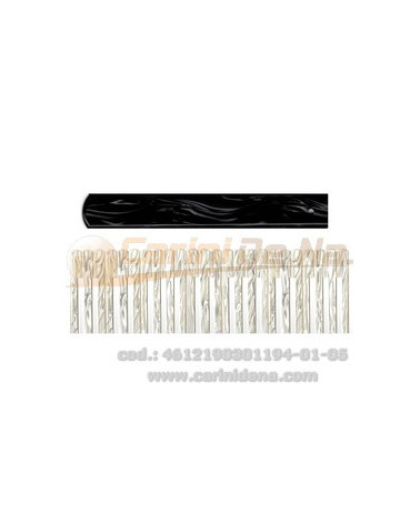 PALET KEL X TAST 41(24+17)T - cm 47 SET T.TONDA - mm 19x3 X DIESIS N.3 FA-LA - PERLA NERO 1194