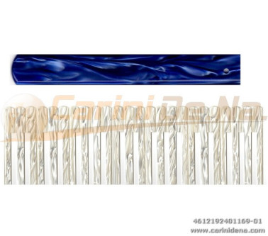 PALET KEL X TAST 41(24+17)T - cm 48 SET T.TONDA - mm 19,4x4 X DIESIS N.3 FA-LA - PERLA BLU 1169