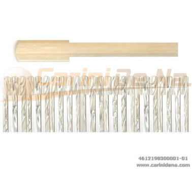 palet kel x tast 412417t  cm 49 set ttonda  mm 19 8x3 x diesis n3 fala  rigato avorio