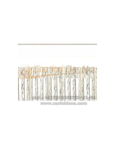 PALET KEL X TAST 41(24+17)T - cm 49,5 SET T.TONDA - mm 20x3 X DIESIS N.3 FA-LA - PASTELLO BIANCO 0236