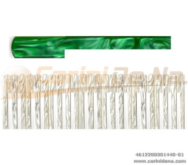 PALET KEL X TAST 41(24+17)T - cm 49,5 SET T.TONDA - mm 20x3 X DIESIS N.3 FA-LA - PERLA VERDE 1440
