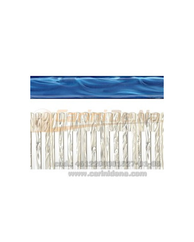 PALET KEL X TAST 41(24+17)T - cm 49,5 SET T.TONDA - mm 20x3 X DIESIS N.3 FA-LA - PERLA AZZURRO 1527