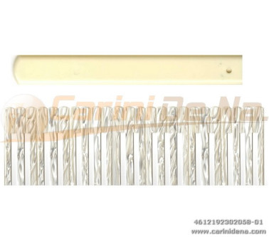 PALET KEL X TAST 41(24+17)T - cm 48 SET T.TONDA - mm 19,4x3 X DIESIS N.2 FA-LA - PASTELLO AVORIO 2058