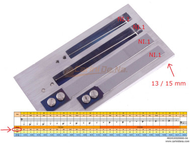 voci  a mano basso fuso helikon 4 asole 13mm tc