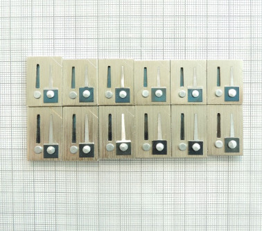 voci piccolo ottone nichelato  ottava 49laa 60laa