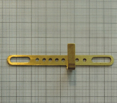 LEVE PER MASTRO REGISTRI CON RONDELLE OTTONE