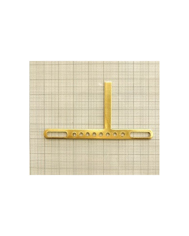 LEVE PER MASTRO REGISTRI CON RONDELLE OTTONE