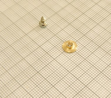 registri canto  vite e rondella per leve mastro a 1 attacchi