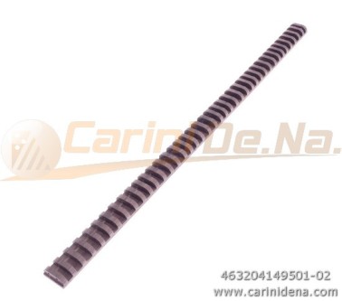 guide tast piano legno noce 41t cm 49 5