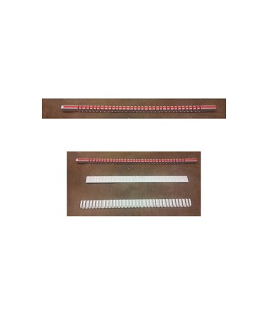 CONTROGUIDE TAST. PIANO LEGNO 34T cm 39 FERRI 4.5 SOL