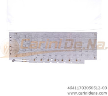 FONDI BASSI IN 5A 7REGISTRI 7X30mm 5L ATT NP PASSO 24.7mm (cm 27.2)