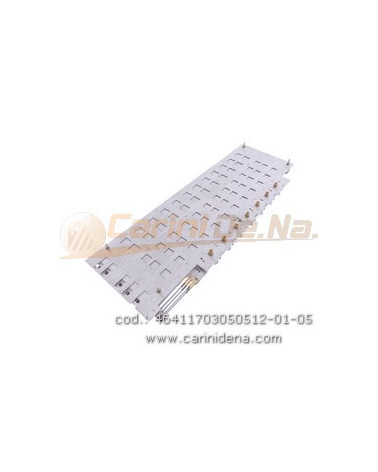 FONDI BASSI IN 5A 7REGISTRI 7X30mm 5L ATT NP PASSO 24.7mm (cm 27.2)