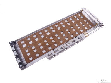 TABLE ALUMINUM PERFORATED BASSI IN 5A 3REGISTRI