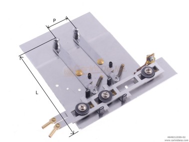 REGISTRI CROMATICI 2EF SC 2LAM NPR - LEVE PASSO 30 mm - TOT L cm 10