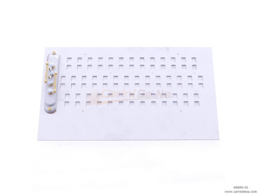 TABLE ALUMINUM PERFORATED CANTO IN 2A 3FILE 40 TASTI 6 LAM