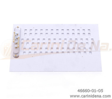 TABLE ALUMINUM PERFORATED CANTO IN 2A 3FILE 40 TASTI 6 LAM